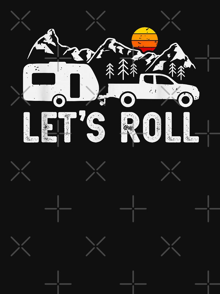 RV Camping Mountains by goombi-creative