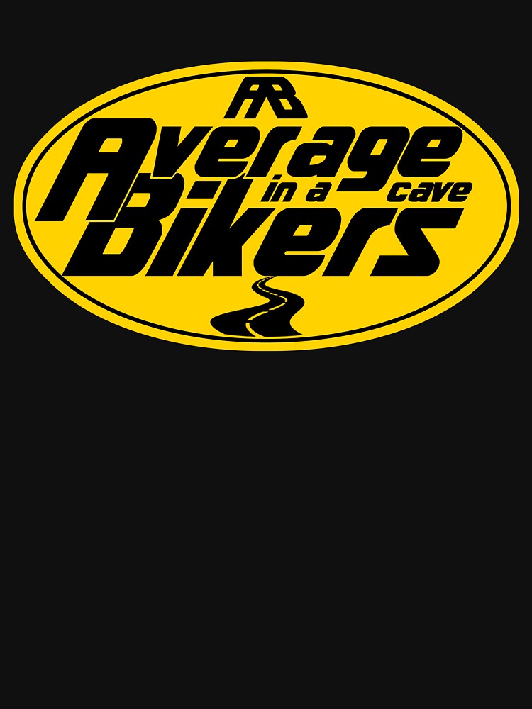 Average Bikers in a Cave Logo by belly5t