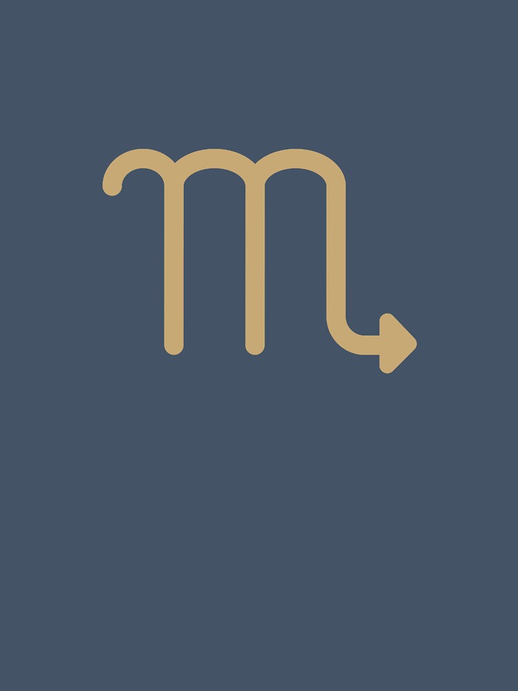 Scorpio Zodiac Symbol by Merchgard