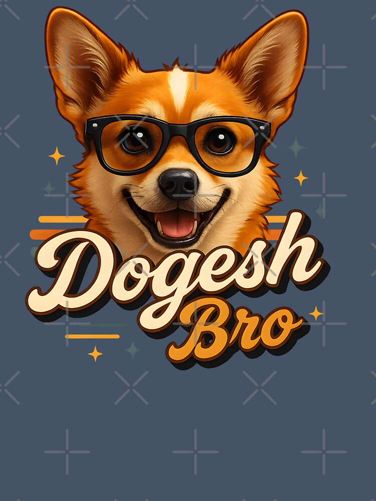 Dogesh Bro Art design | Viral Trending Dogesh Bro art Design | Ideal for tshirts, Oversized Hoodies, Sweatshirts etc. by Holadiseno