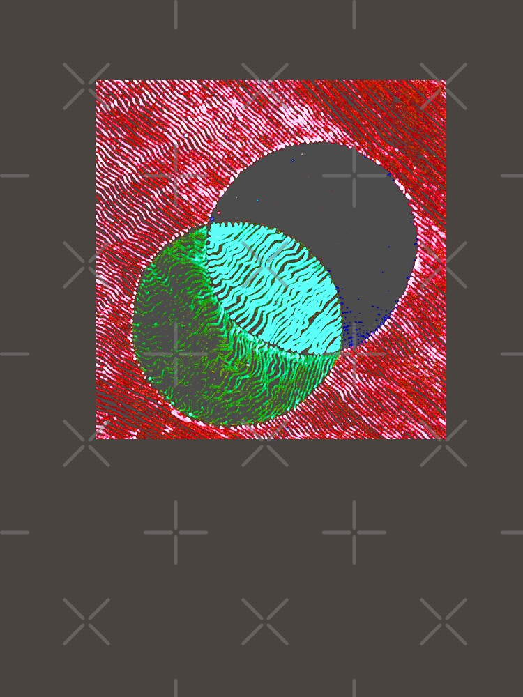 Intersection - Minimalist Abstract Geometric Venn Diagram Art by MAMA.art.Rio <Marsailhe_Milward>