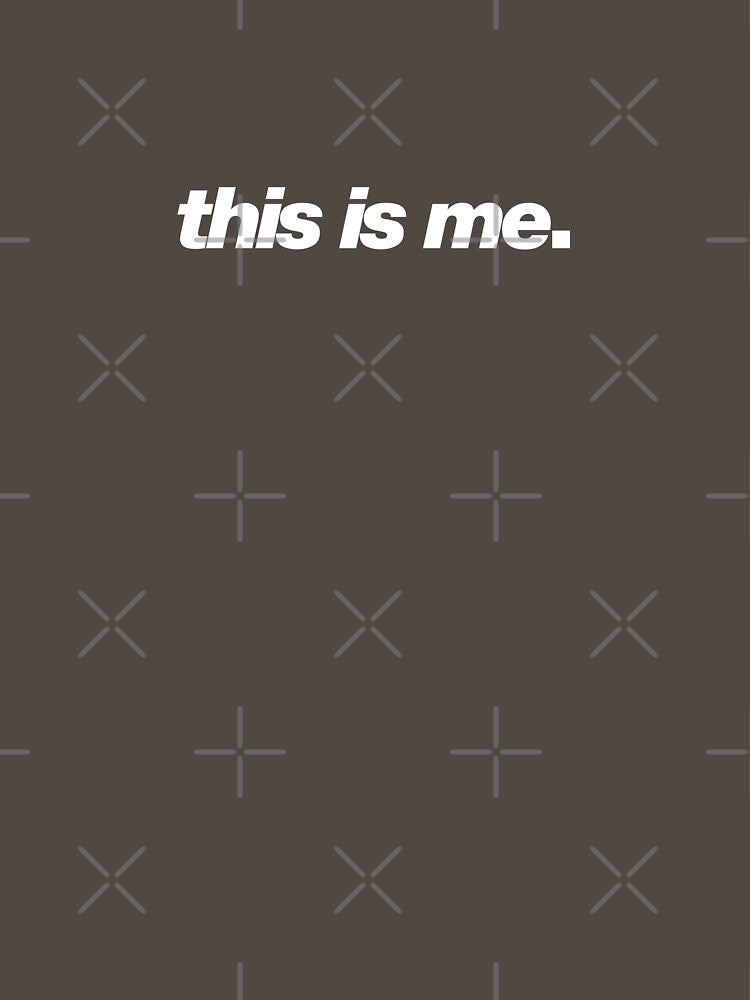 This Is Me – Helvetica Bold Italic Typography by OriginWave