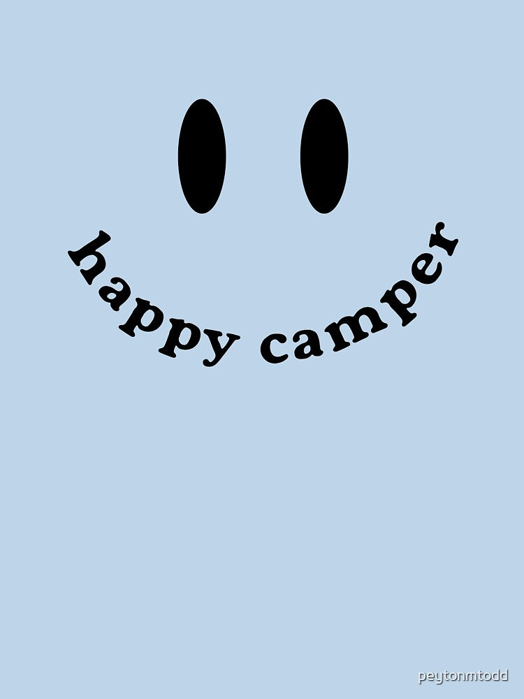 Happy Camper Smiley Face 2 by peytonmtodd