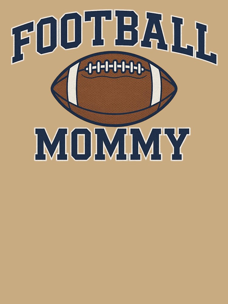 "Football Mommy" Sports Logo by BriSher Unisex , , , Long Sleeve Tee
