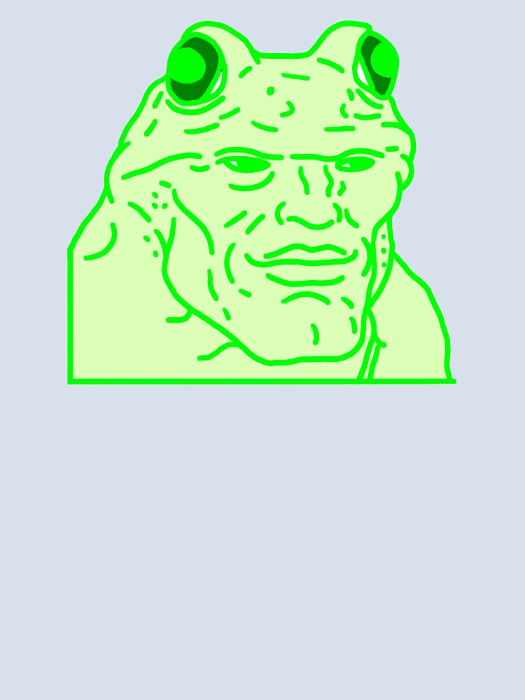 А brutal frog sits and watches by Broke69