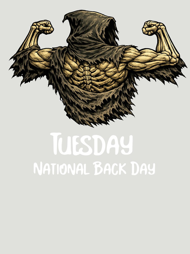 Tuesday is National Back Day by spencestees
