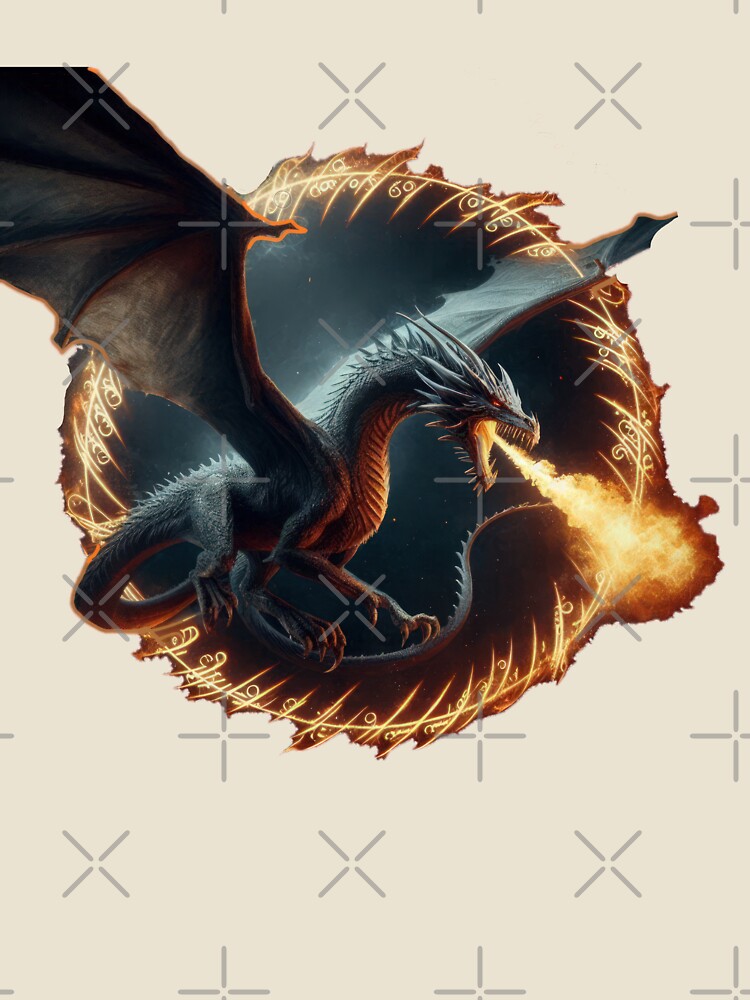 power of the dragon  breathing fire by Expressions-Sel