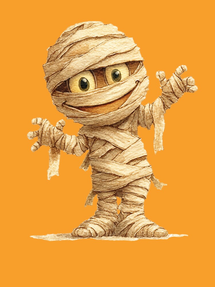 cartoon vintage mummies by stikrusak