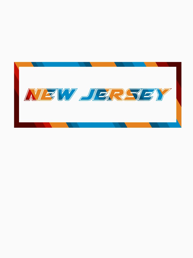 New Jersey T-Shirt for Men and Women by AllStarMerch