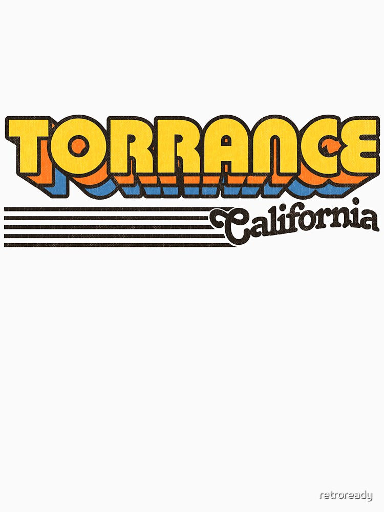 Torrance, California | Retro Stripes by retroready
