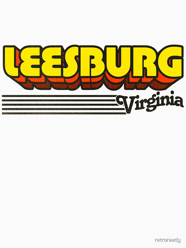 Leesburg, Virginia | Retro Stripes by retroready