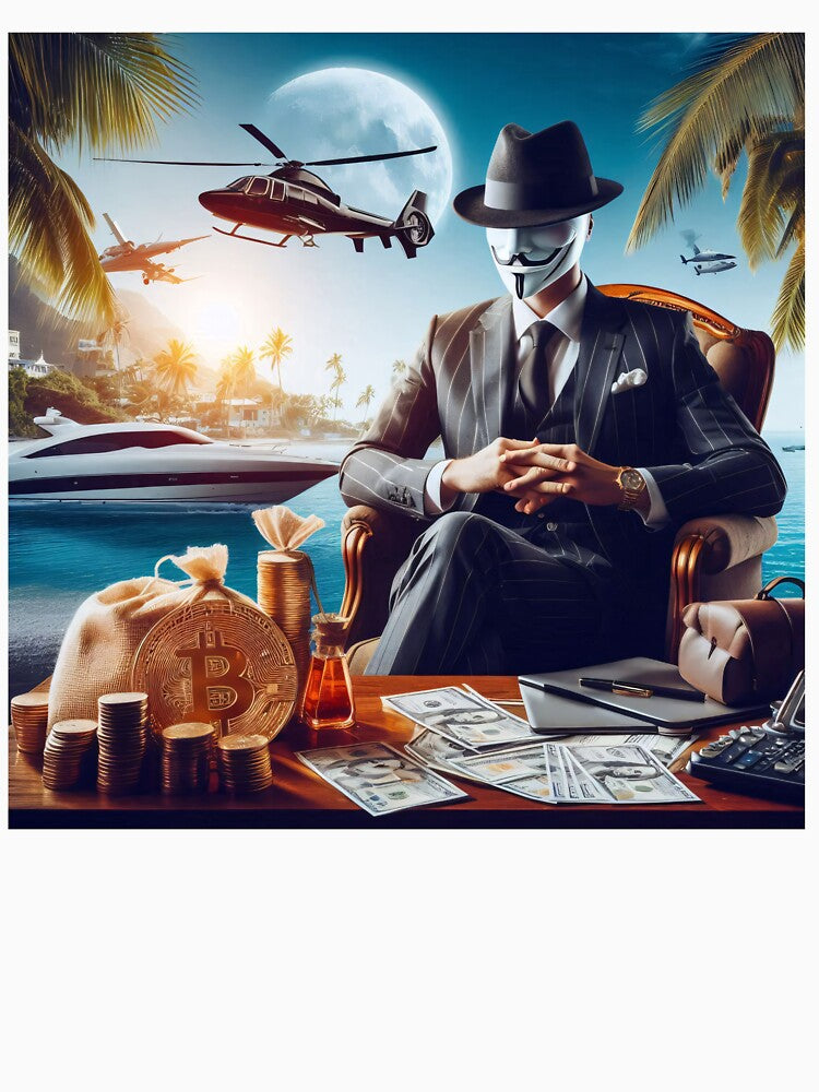 Degen Mafia - HODL Till the Moon Cover Art by Bored Elon