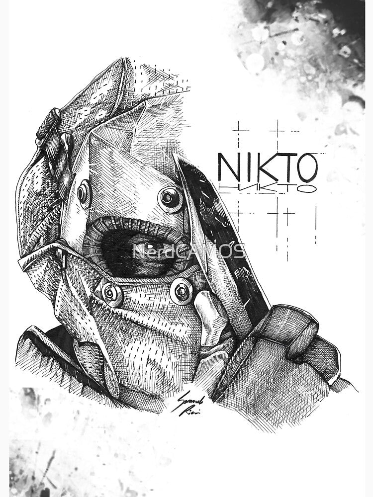 Nikto Ink Art by NerdCAMOS
