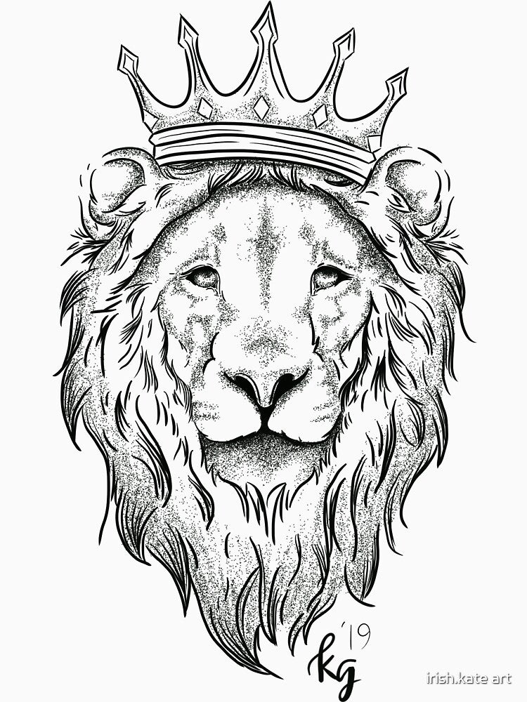 Liam the Lion (2019) by irish.kate art