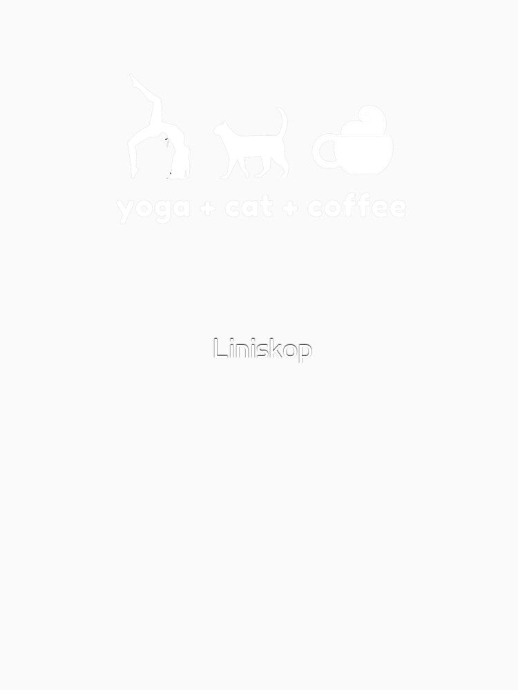 Copy of Yoga Cat Coffee by Liniskop
