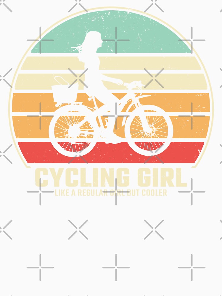 cycling girl design by kiakuki