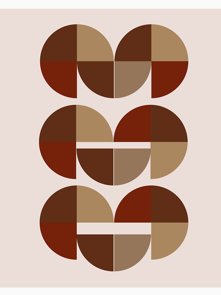 Boho wall art Earth tones by Zara Art House