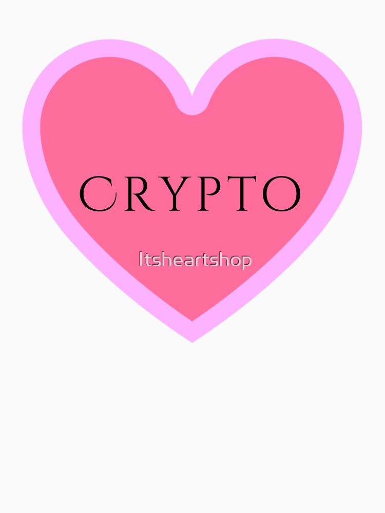 I Heart Crypto by Itsheartshop