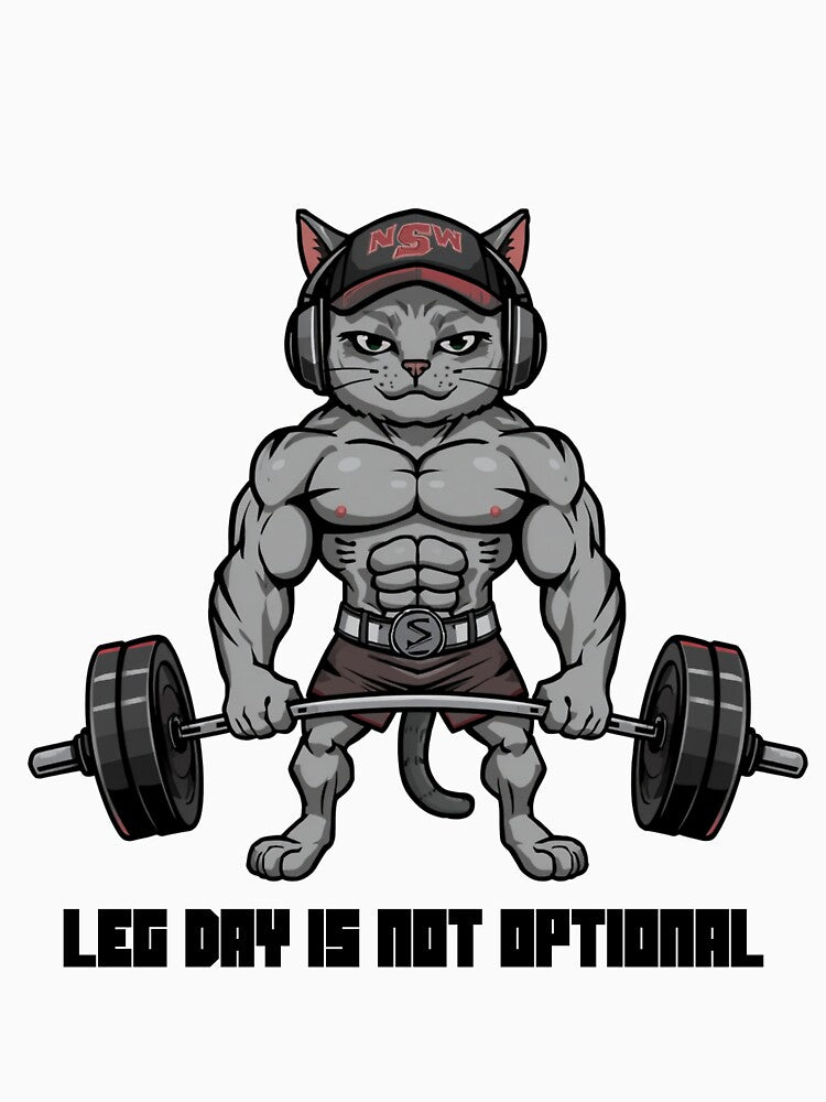 Go big or go home - Buff Cat Workout Motivation – Funny Gym Cat Workout Design by Iron Mind Club
