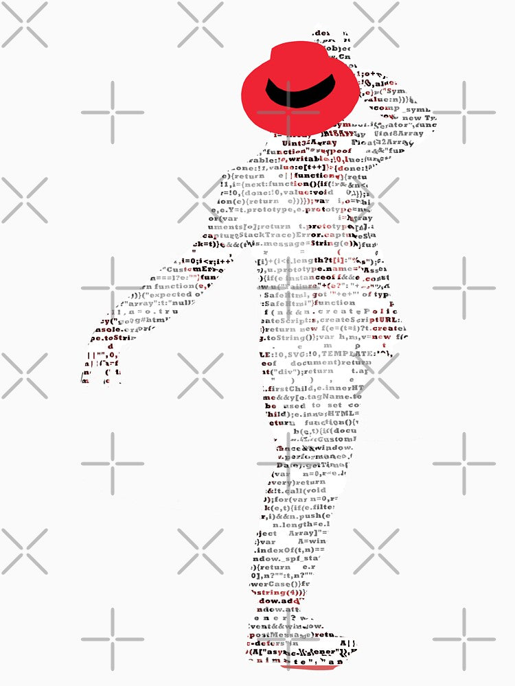 Redhat coding like an artits by theMutesIdea