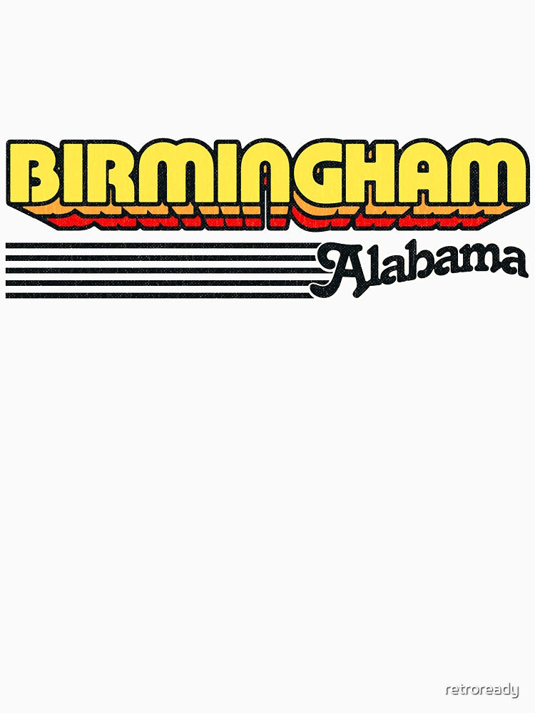 Birmingham, Alabama | Retro Stripes by retroready