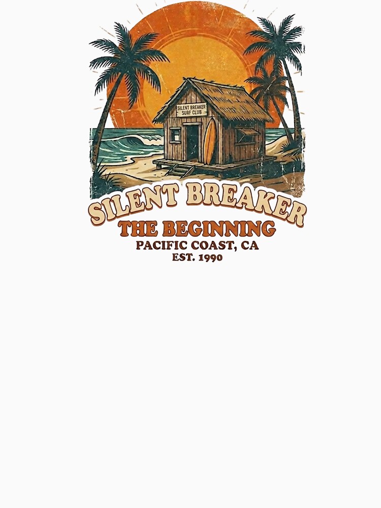 Silent Breaker Surf Club - The Beginning 1990 ​Vintage Pacific Coast CA Surf Shack by "Positive Vibes & Daily Lifestyle"