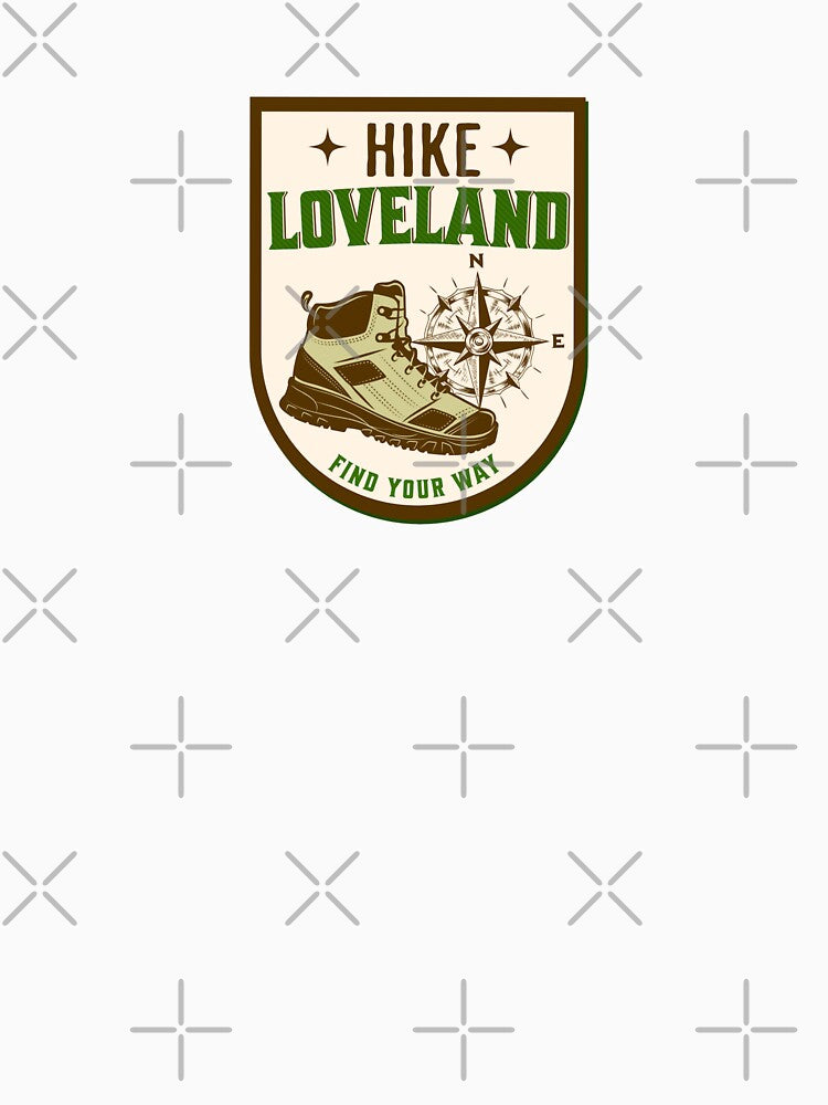 Hike Hiker Hiking Loveland Colorado by CattlettArt