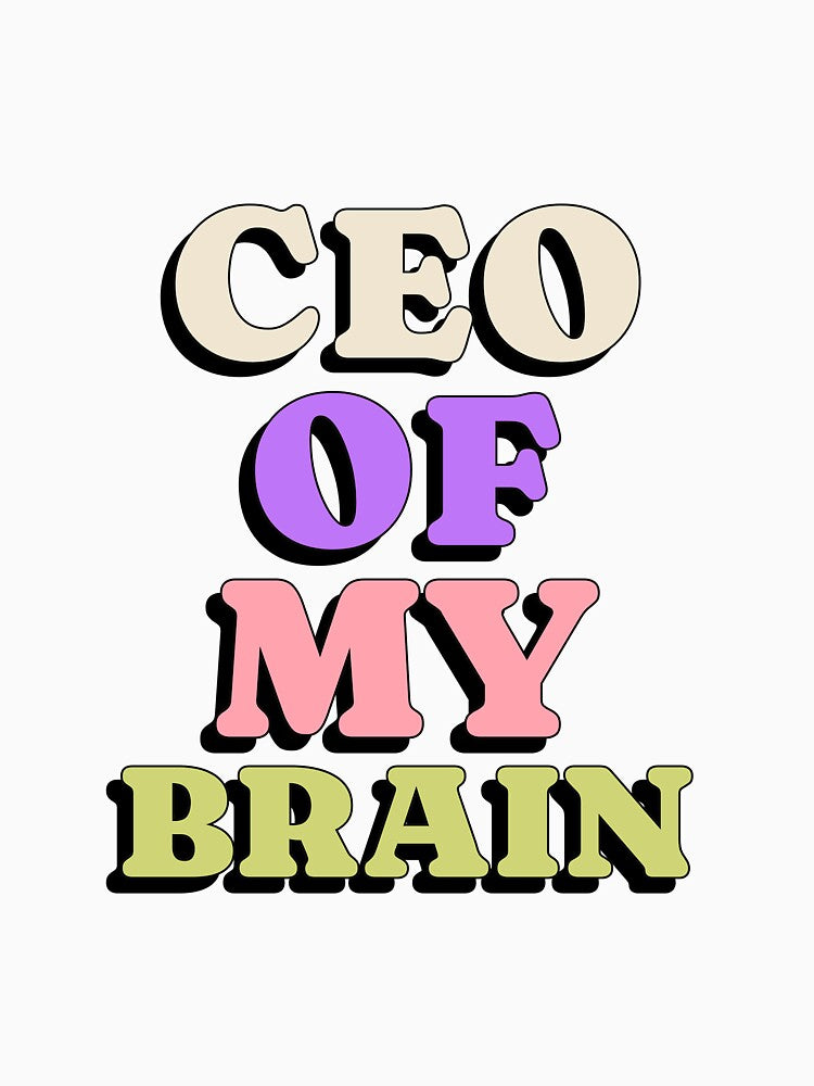 CEO of my brain mental health support by SoulfulT