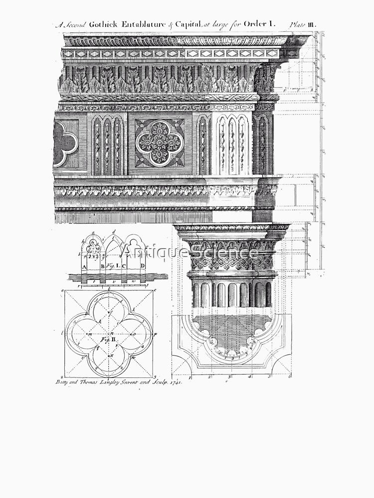 Antique Architecture: gothic design detail by AntiqueScience