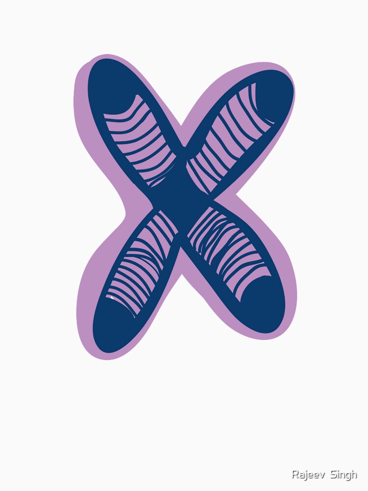 Initial Monogram X by Rajeev  Singh
