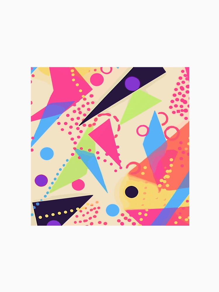 Retro Colorful Geometry by TheKinEmporium