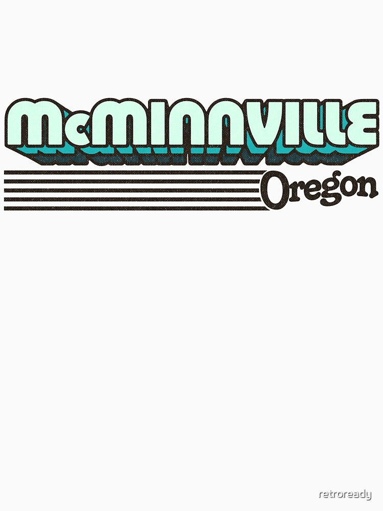 McMinnville, Oregon | Retro Stripes by retroready