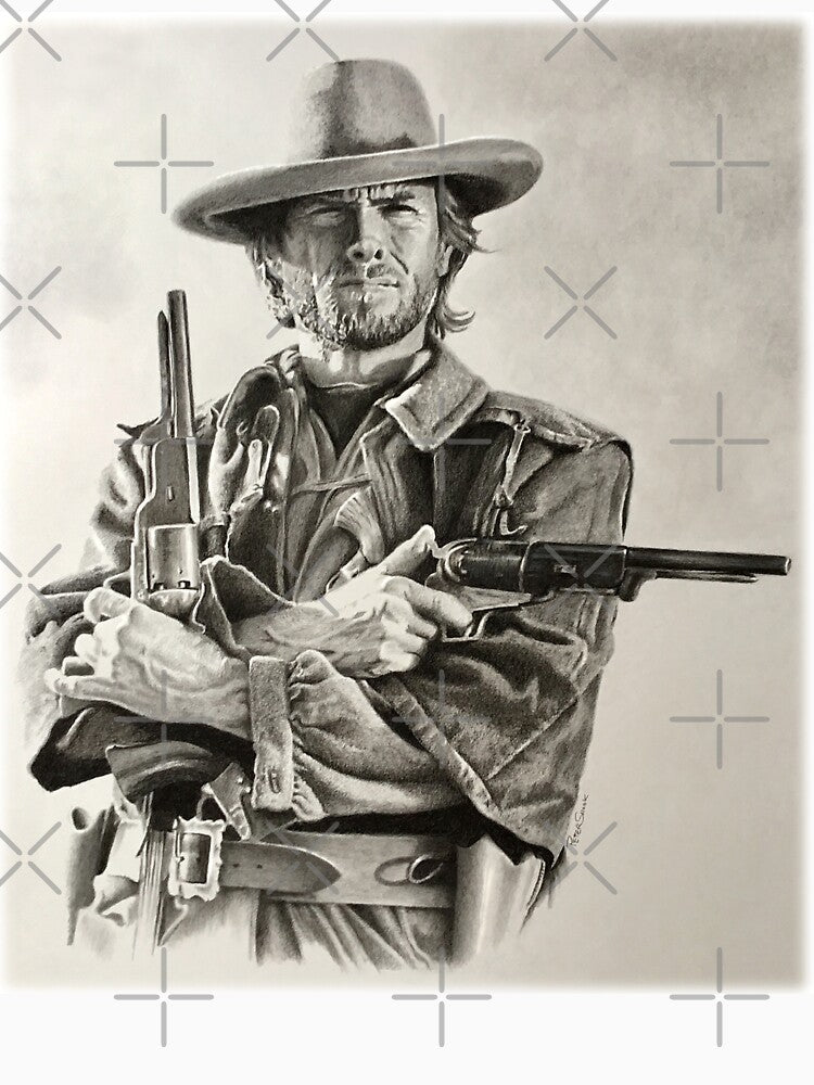 Clint Eastwood sketch by Petersnook