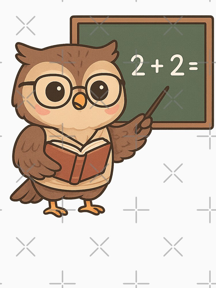 Owl Teacher by Moons Studio