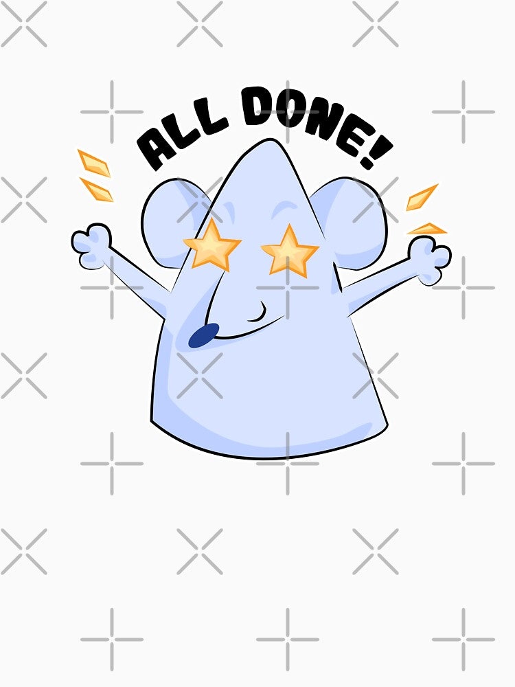 All Done! | Cute Programmer Mouse for Developers & Coders by Creatory.studio
