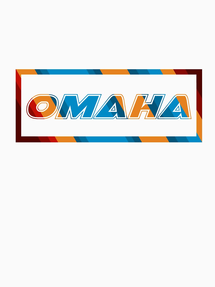 Omaha T-Shirt for Men and Women by AllStarMerch