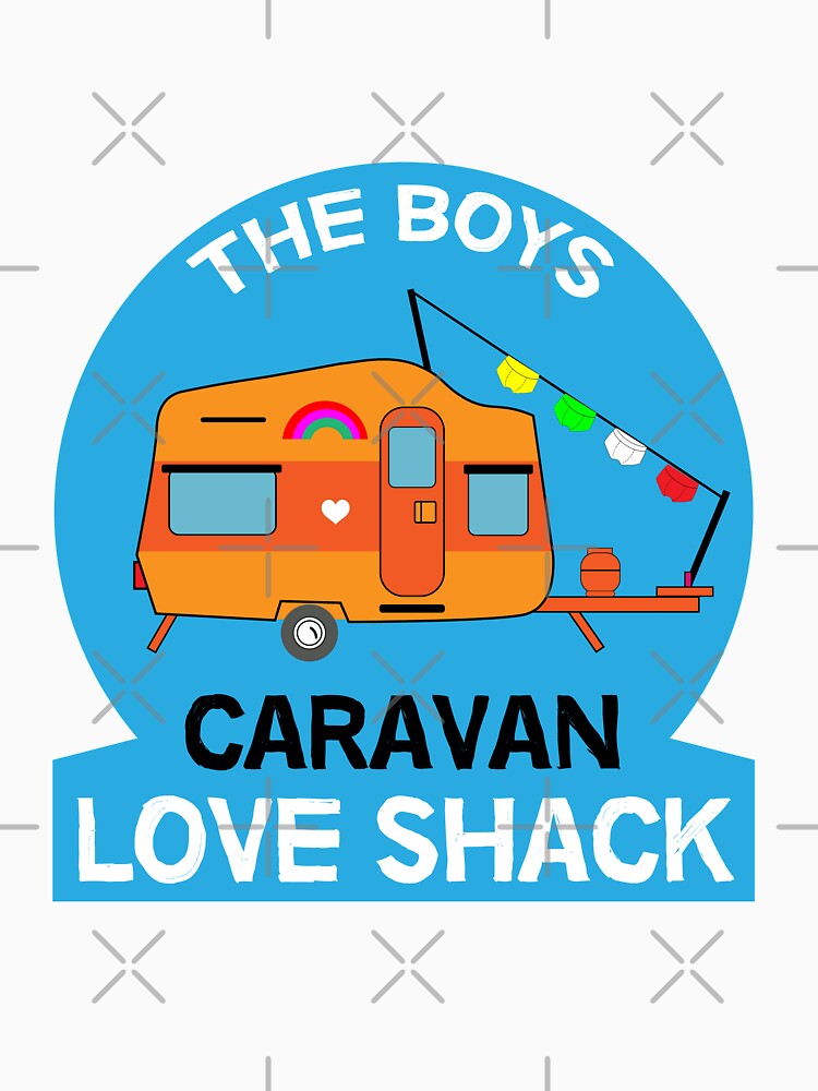 Gay Boys Caravanning - Gay LGBT Caravan - Gay Men Caravan Gifts - Queer Funny Gay Caravan Clubs by happygiftideas