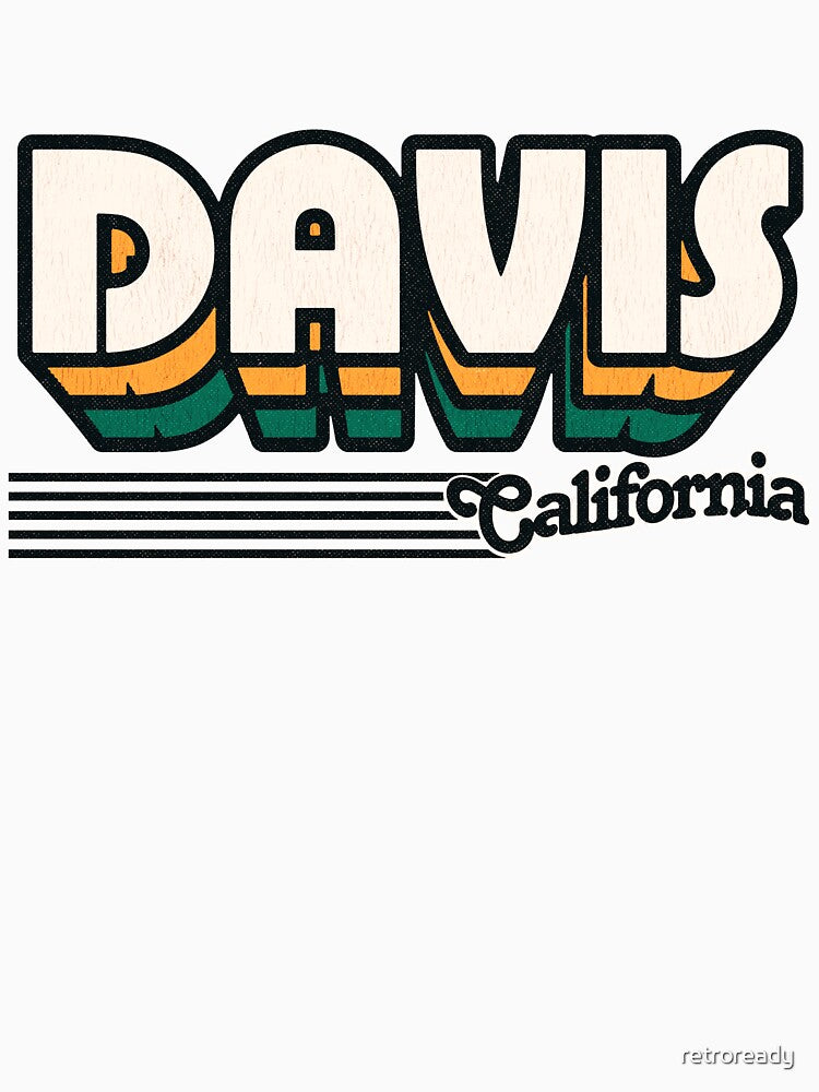 Davis, California | Retro Stripes by retroready