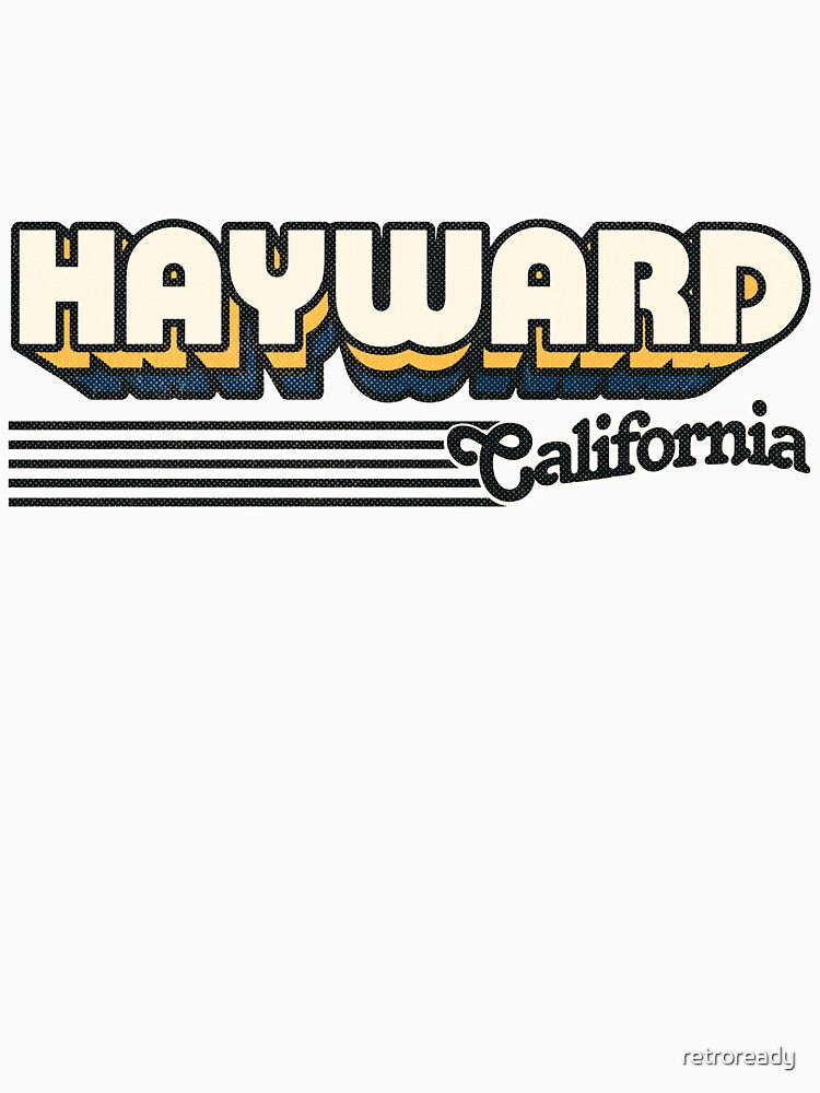Hayward, California | Retro Stripes by retroready