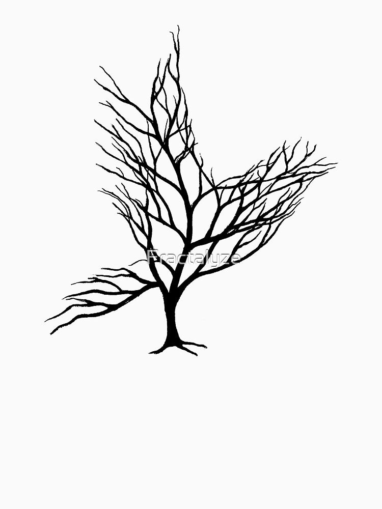 Abstract Tree Bird by Fractalyze