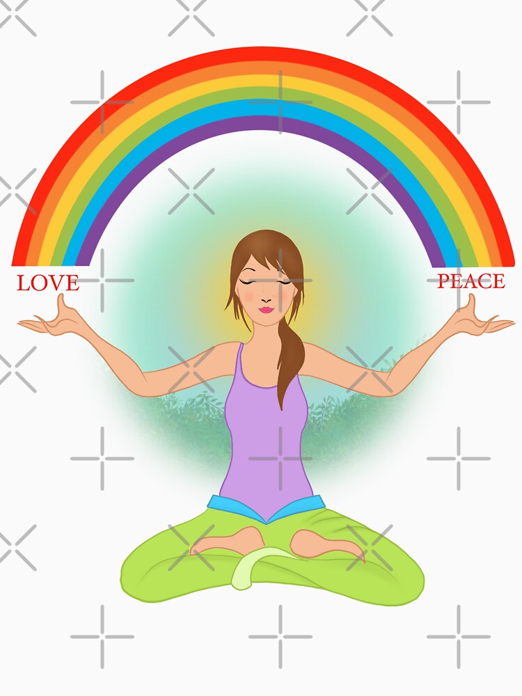 Love, peace and meditation by ArtisticInks