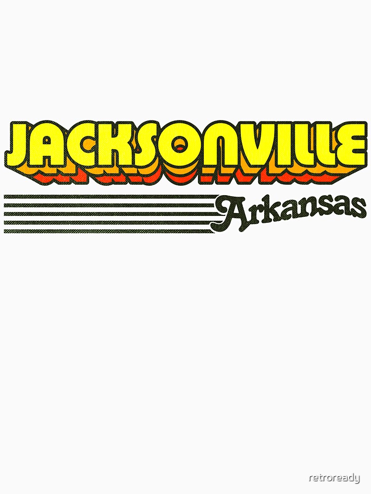 Jacksonville, Arkansas | Retro Stripes by retroready