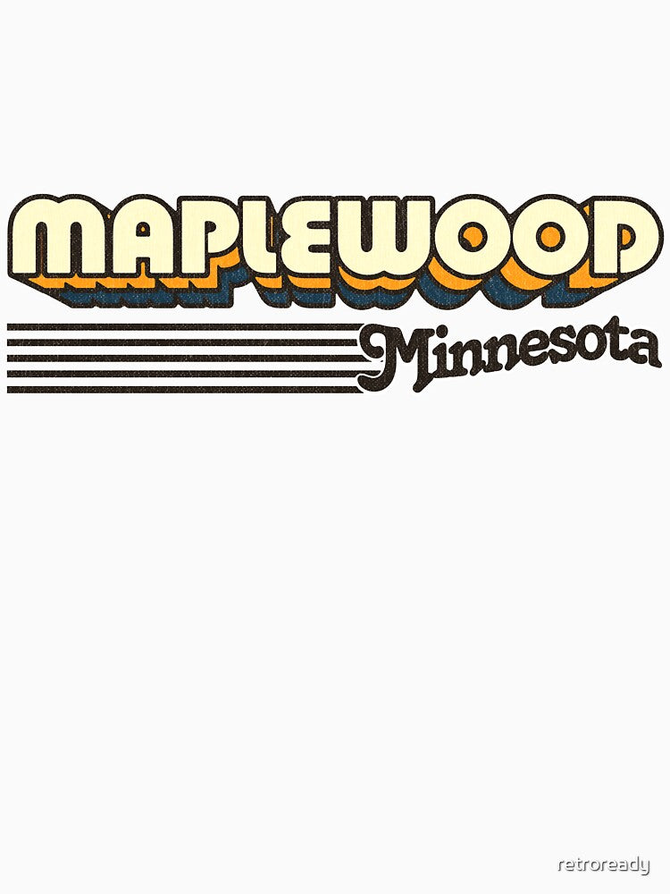 Maplewood, Minnesota | Retro Stripes by retroready