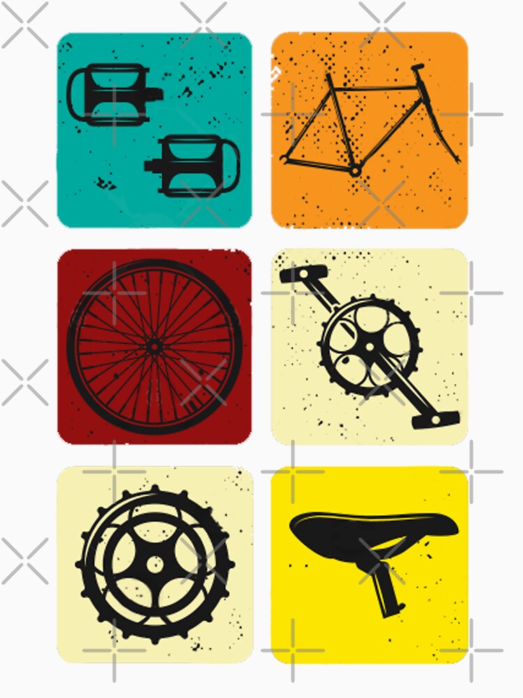 Cycling Vintage Parts, Funny Cycling, Cyclist Quote by Aerial Addicts