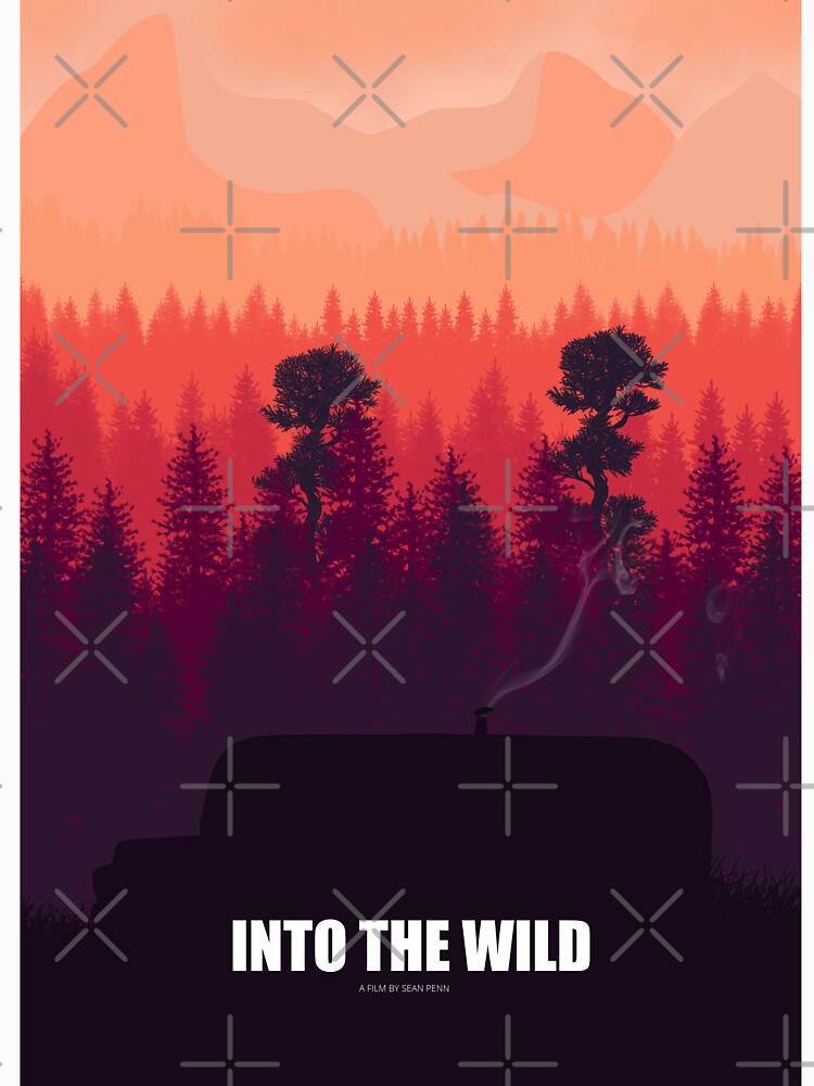 Into the Wild - Minimal Movie Fanart alternative poster by HDMI2K