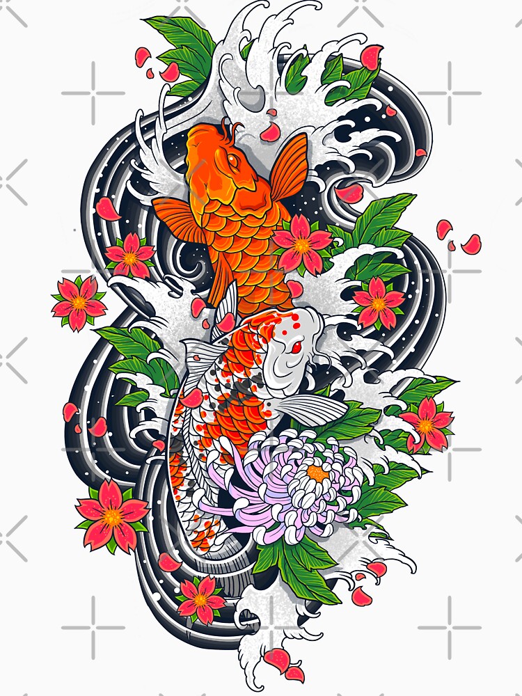 Koi Fish Pond by Snapnfit