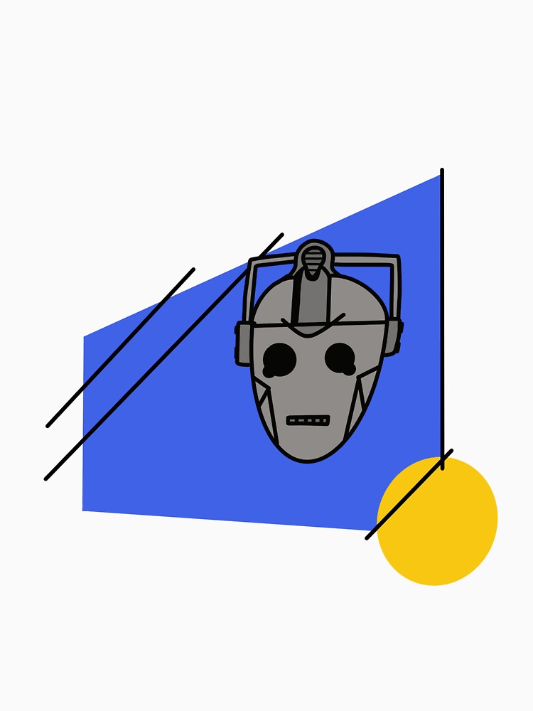 Fun Abstract Doctor Who cartoon Fan Art - CyberMan design by Nim St4r