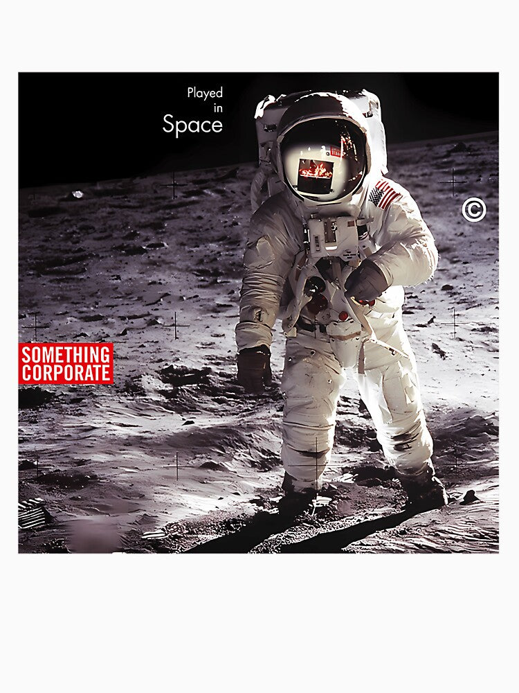Played In Space Something Corporate by Beard-Man-Tees Unisex , , , Long Sleeve Tee