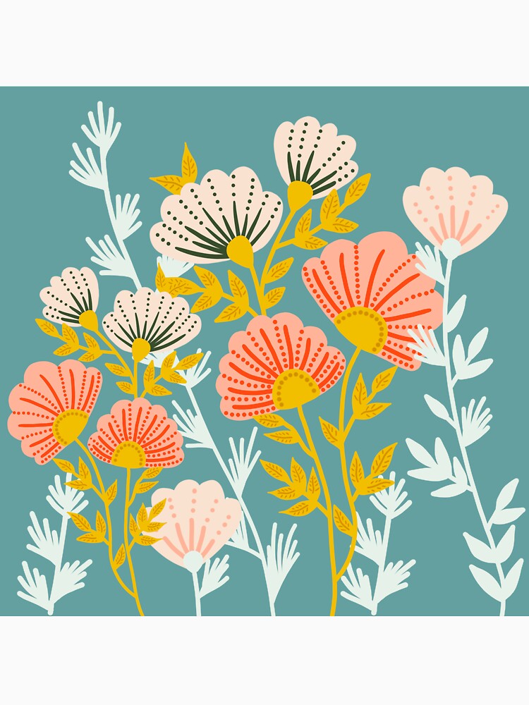 Retro Floral by phoebeseward