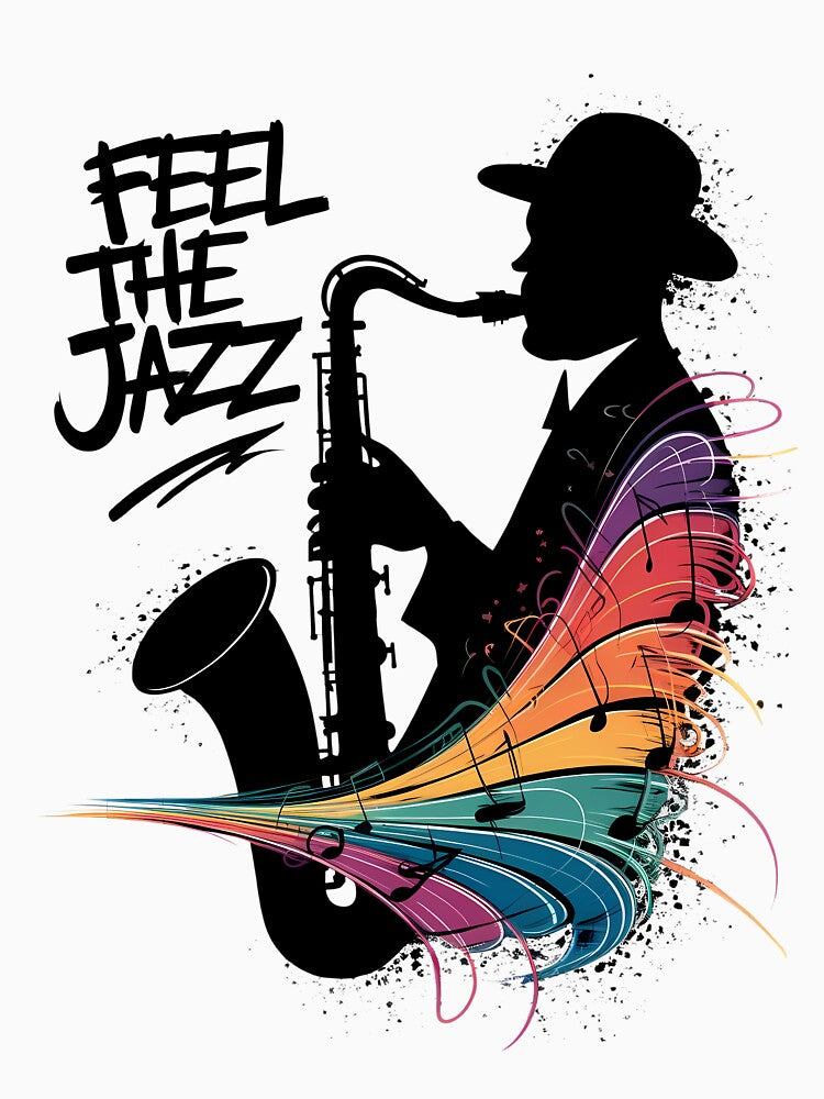 Man with a Saxophone – World Music Day by Art-Arcade6